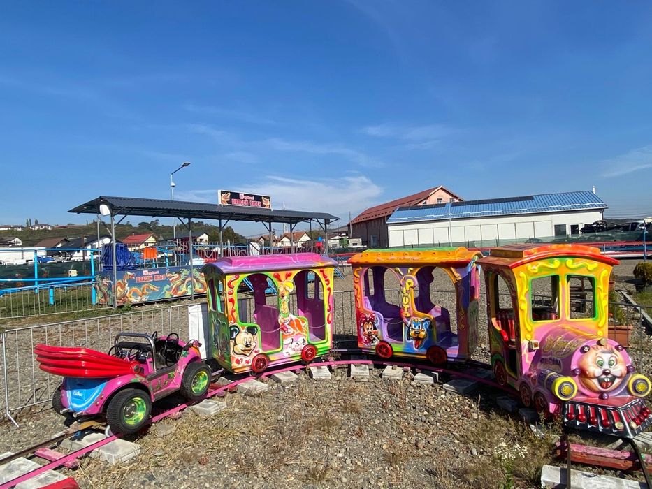 Trenulet 12 locuri Pentru târguri, festivale, parcuri
