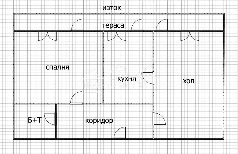 Двустаен ТУХЛЕН апартамент – кв. Добруджански.