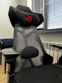Игровое компьютерное кресло Asus SL400 ROG Destrier, Black