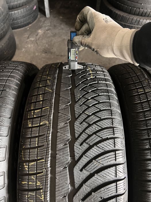 4 anvelope iarna 245/55/17 , michelin , 6.5-7.5 mm !