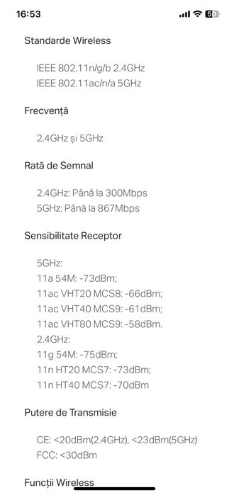 Router TPLINK Archer C5 5g