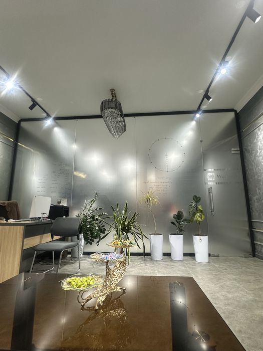 Стеклянная офисная перегородка — 12 м²