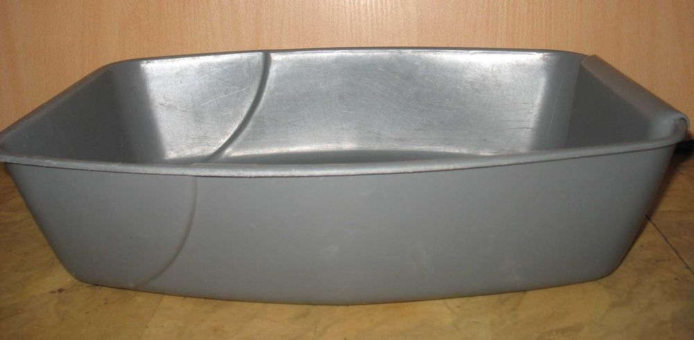 Лоток для кошки кошек 44х32см большой глубокий