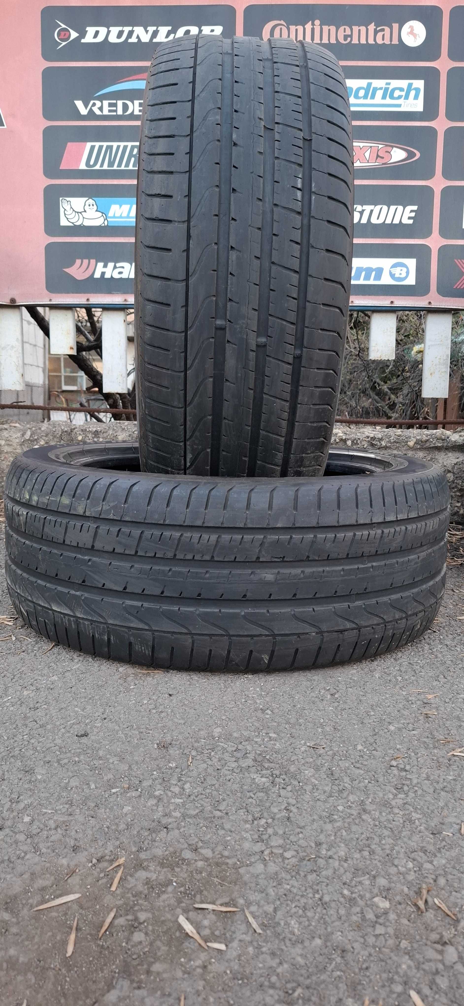 2бр. 275/45/21 Pirelli 5.5mm грайфер, дот 17г. Безплатен монтаж