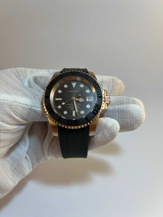 Часовник Seiko Yacht-Мaster Rose Gold (mod)
