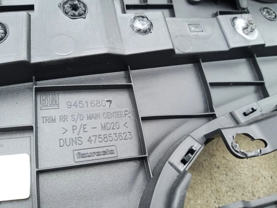 Fata tapiterie usa dreapta spate opel mokka x j13 94516348 475853623