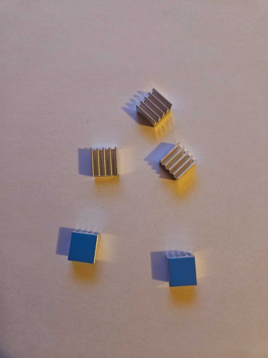 Radiator aluminium - Heatsink 9 x 9 x 5 mm