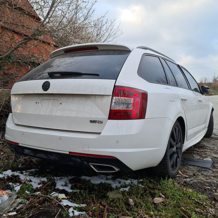 Спойлер шкода октавия 3 vrs комби