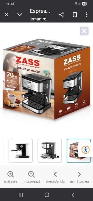 Espressor manual zass