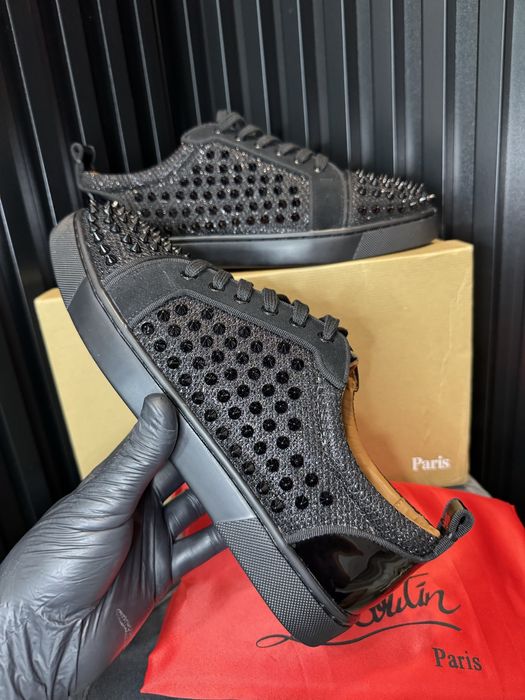 41 42 43 Christian Louboutin Black low negru