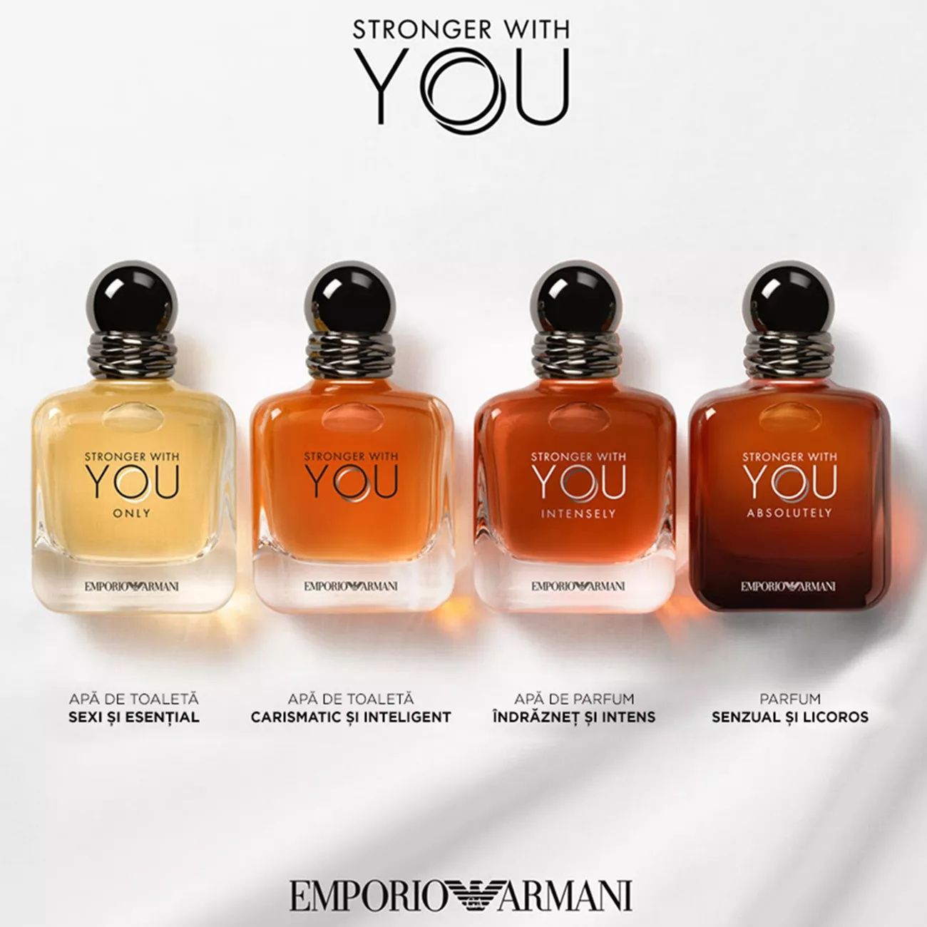 Parfum Armani Stronger with you EDT, EDP 100 ML