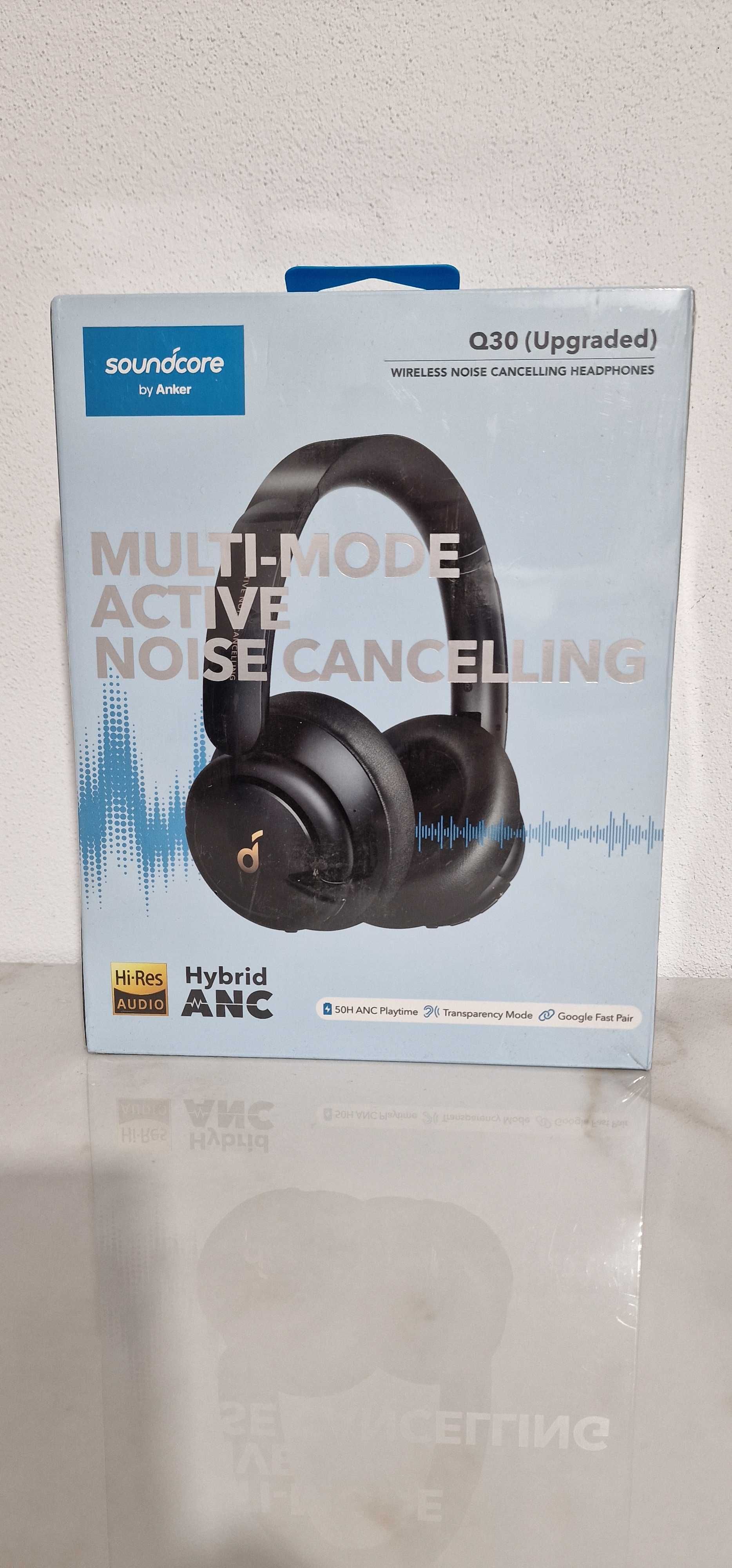 Casti Over-ear Soundcore Life Q30, Wireless