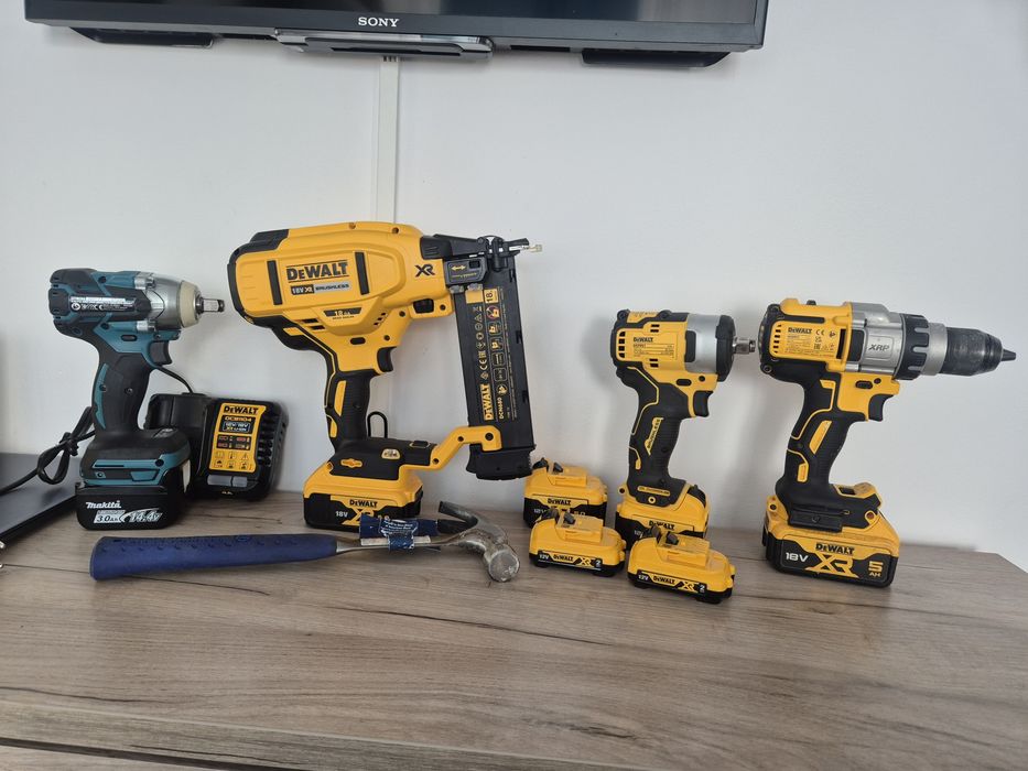 Dewalt 12v 18v  impact pistol cuie laser bosch