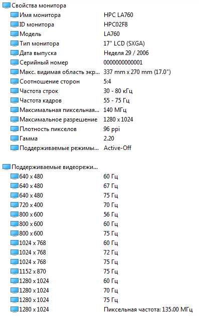 Монитор HPC LA760 17" / Принтер Цветной Лазерный Canon LBP5100