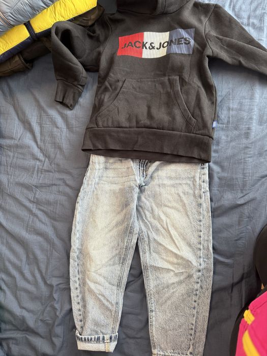 Детски лот дънки Zara и суитчер Jack&Jones