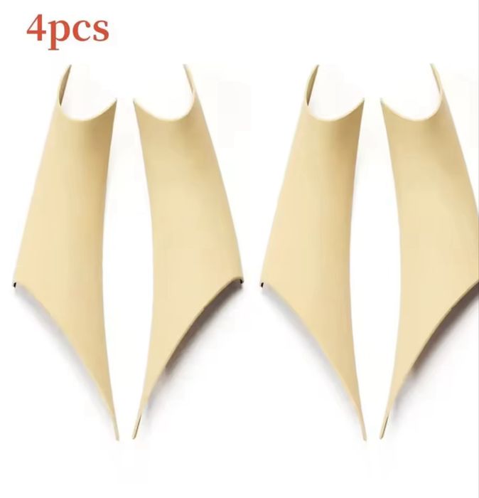 Set 4 capace manere interior Bmw seria 3 4 F30 F31 crem bej carbon