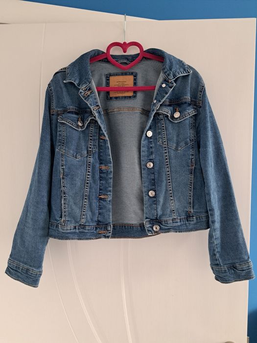 Дамско дънково яке