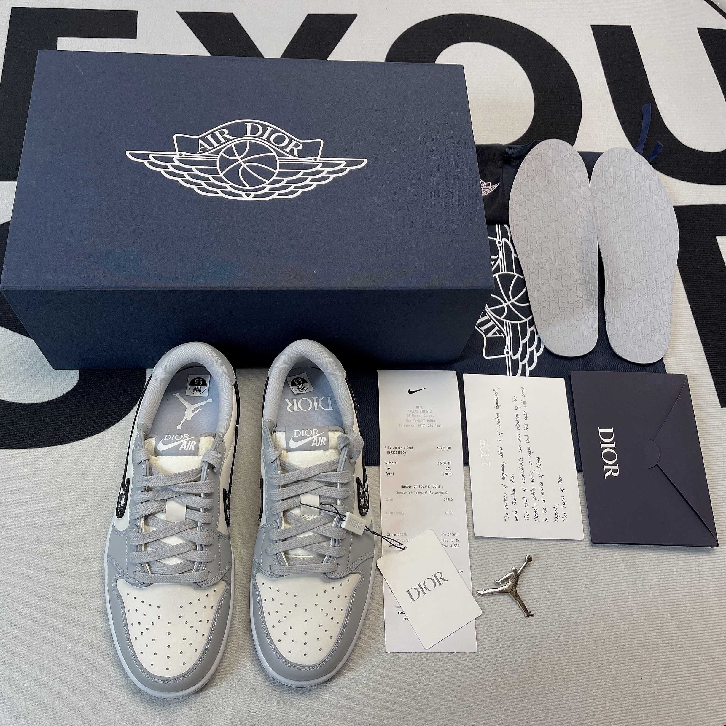 Air Jordan 1 Retro Low Dior (36-47)