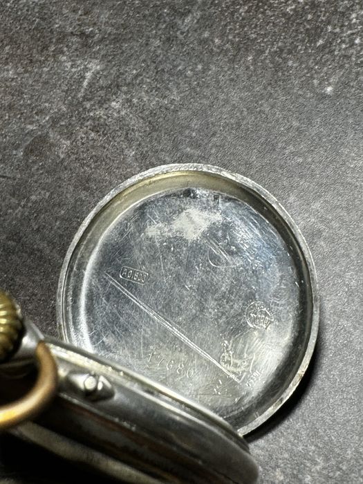 Ceas de buzunar din argint