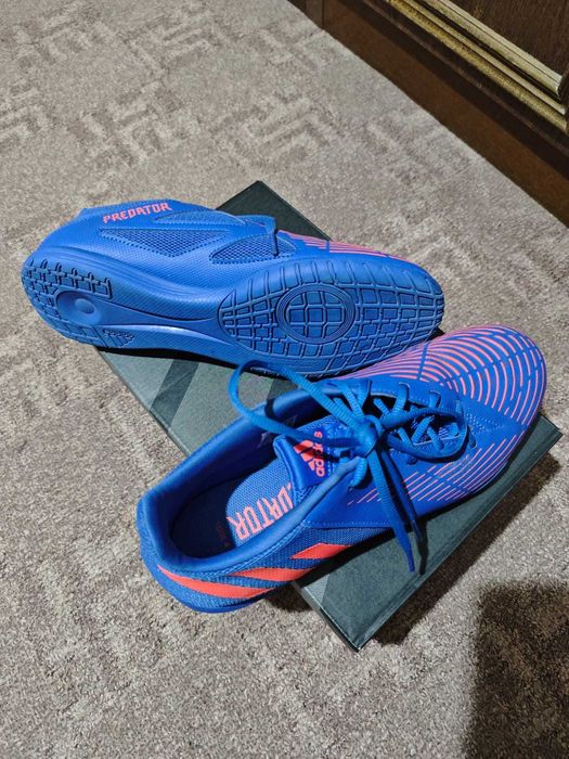 Pantofi de fotbal adidas PREDATOR EDGE.4 IN SALA, nr. 42 2/3