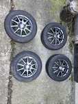 Jante RIAL  R14 4x108 + anvelope iarna