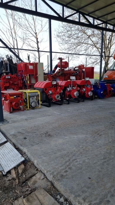 Motopompa 4 cilindri pompa blocata defecta cardan tractor