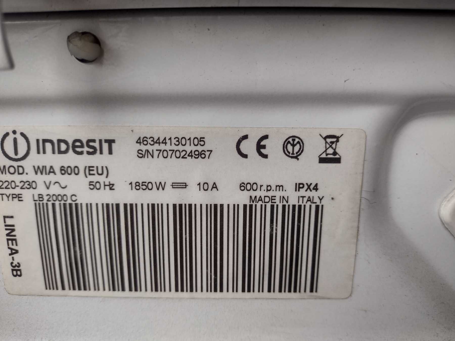 ПРОМОЦИЯ! Пералня на части INDESIT WIA600