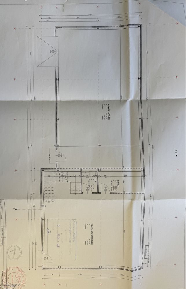 Vand teren cu proiect terminat