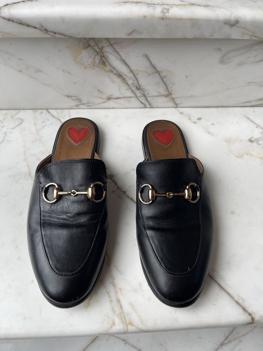 Дамски чехли Gucci от естествена кожа размер 37