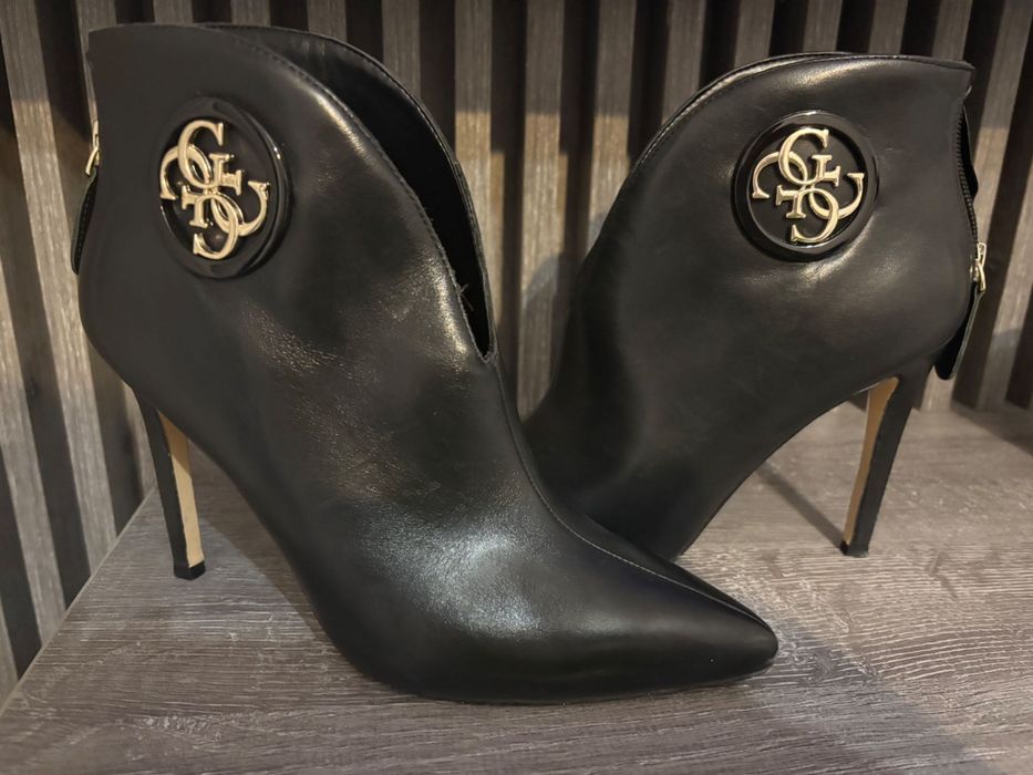 Botine piele Guess