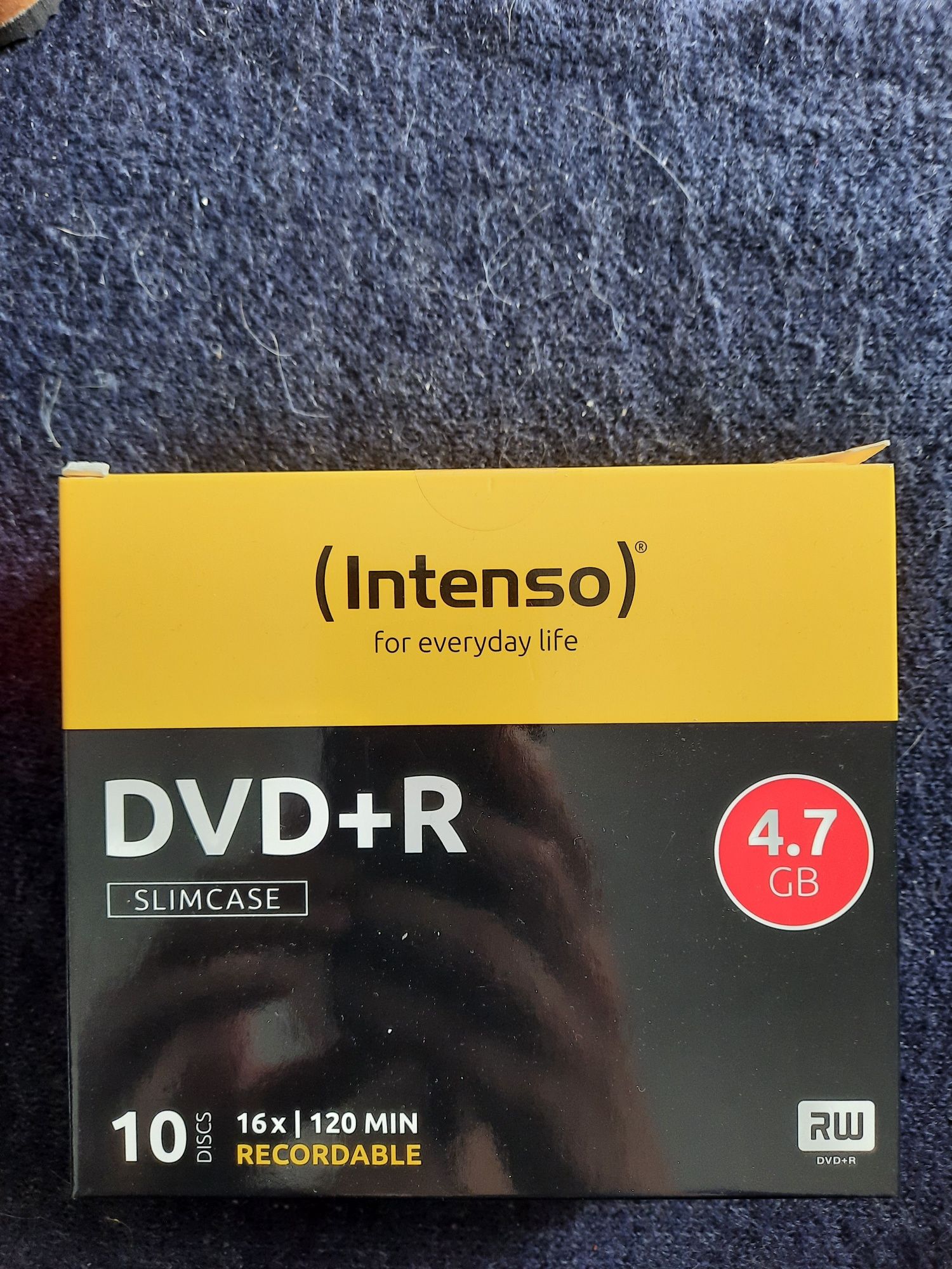 Dvd+r slimcase Inteso