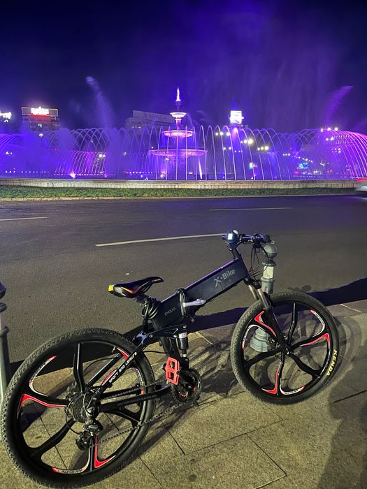 Bicicleta electrică pliabilă x-bike