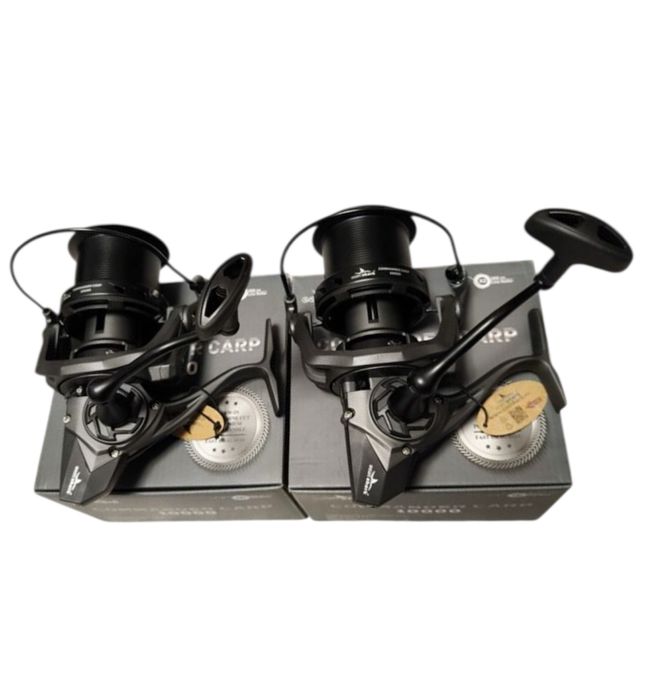 SET 2 Mulinete Eastshark COMMANDER CARP 10000 7+1RULMENTI NEW 2024