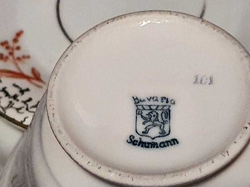 Фин порцелан Schumman Bavaria 1918-1929