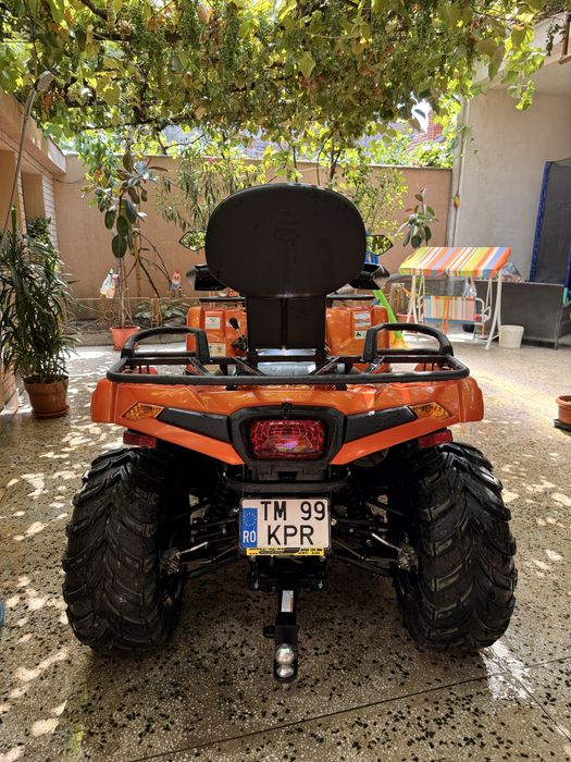Atv CF Moto 520L EPS(euro 5 , Servo, 1140 km,inmatriculat, L7e,ITP)