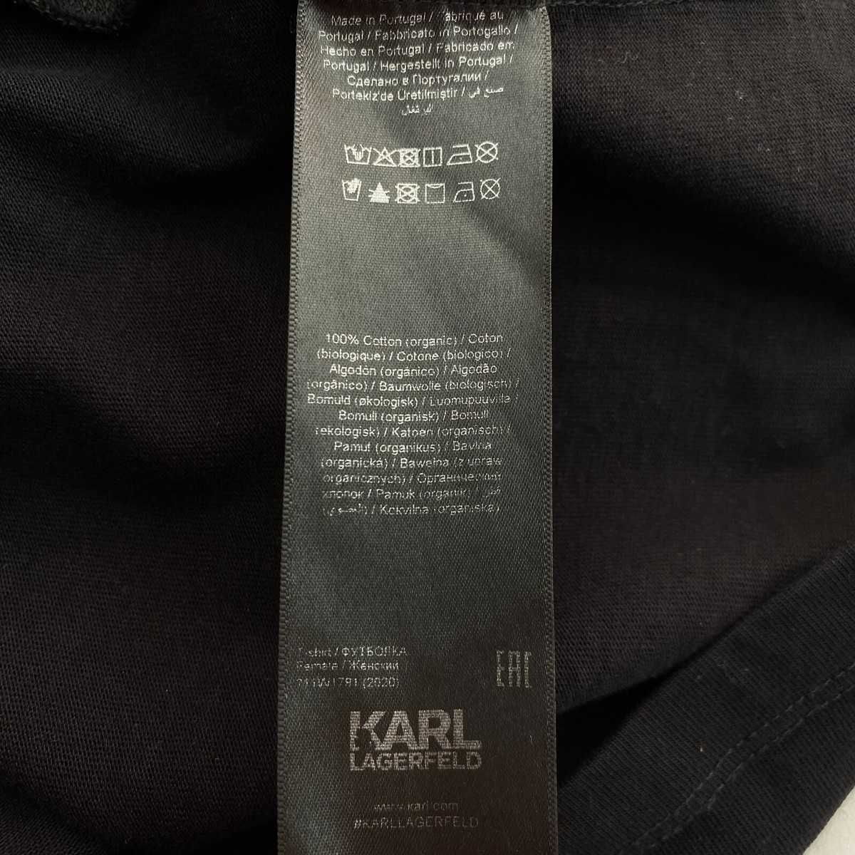 karl lagerfeld дамска тениска с м л