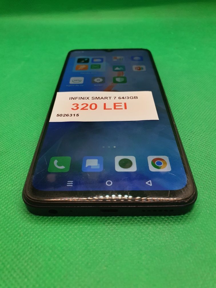 Infinix smart 7 64/3GB•Amanet Lazar Crangasi•50263