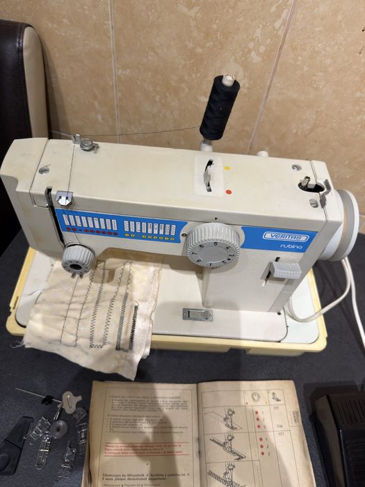 Masina de cusut brodat festonat diverse programe Veritas