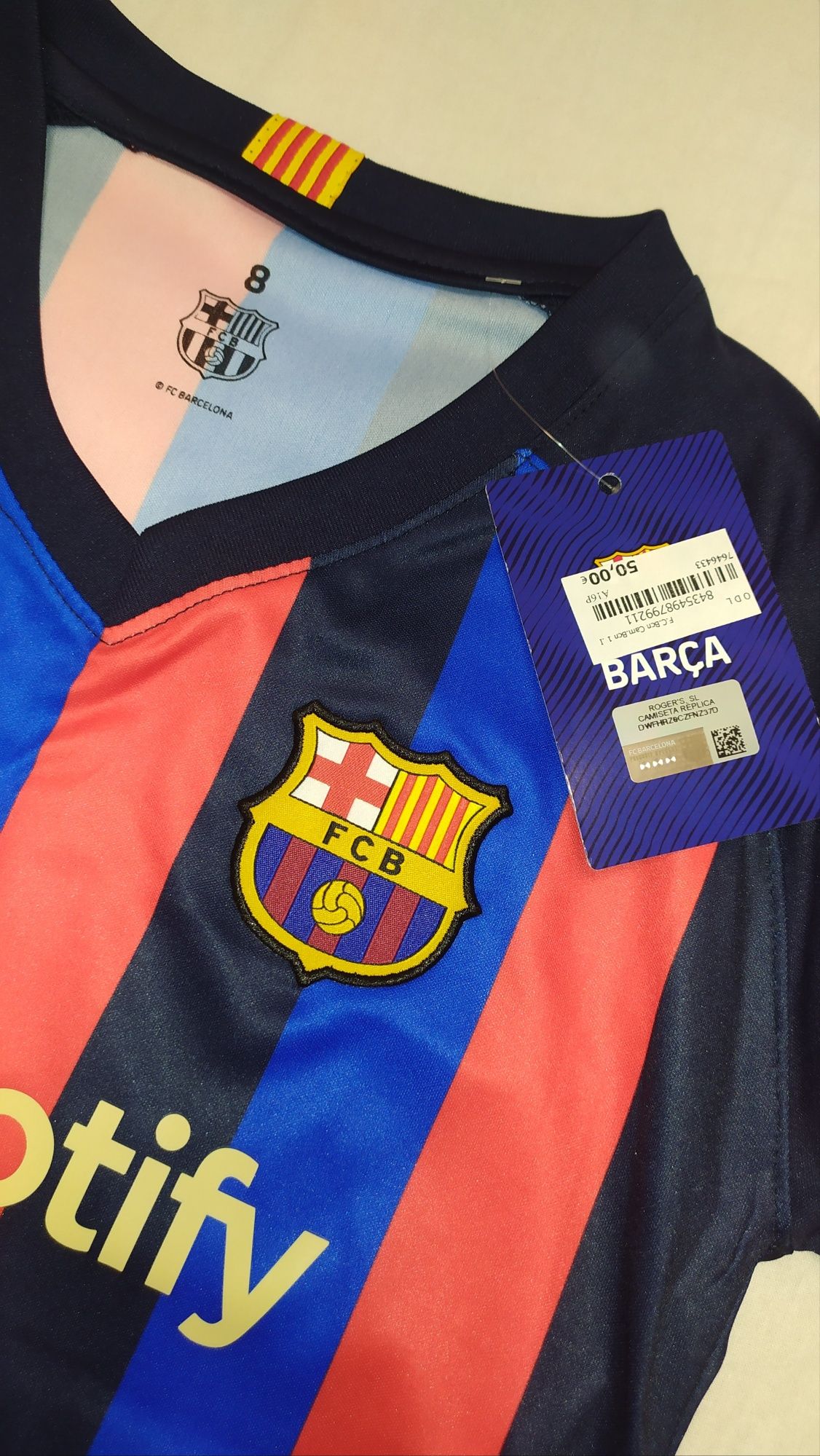 Тениска Барселона Barcelona, 6-8 год.