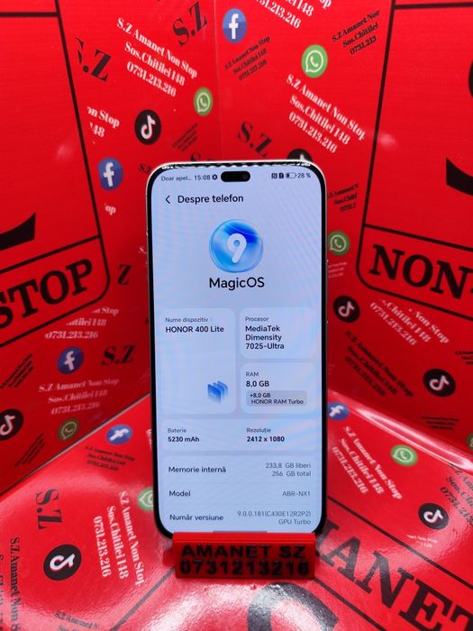 Honor 400 Lite Amanet SZ Non Stop