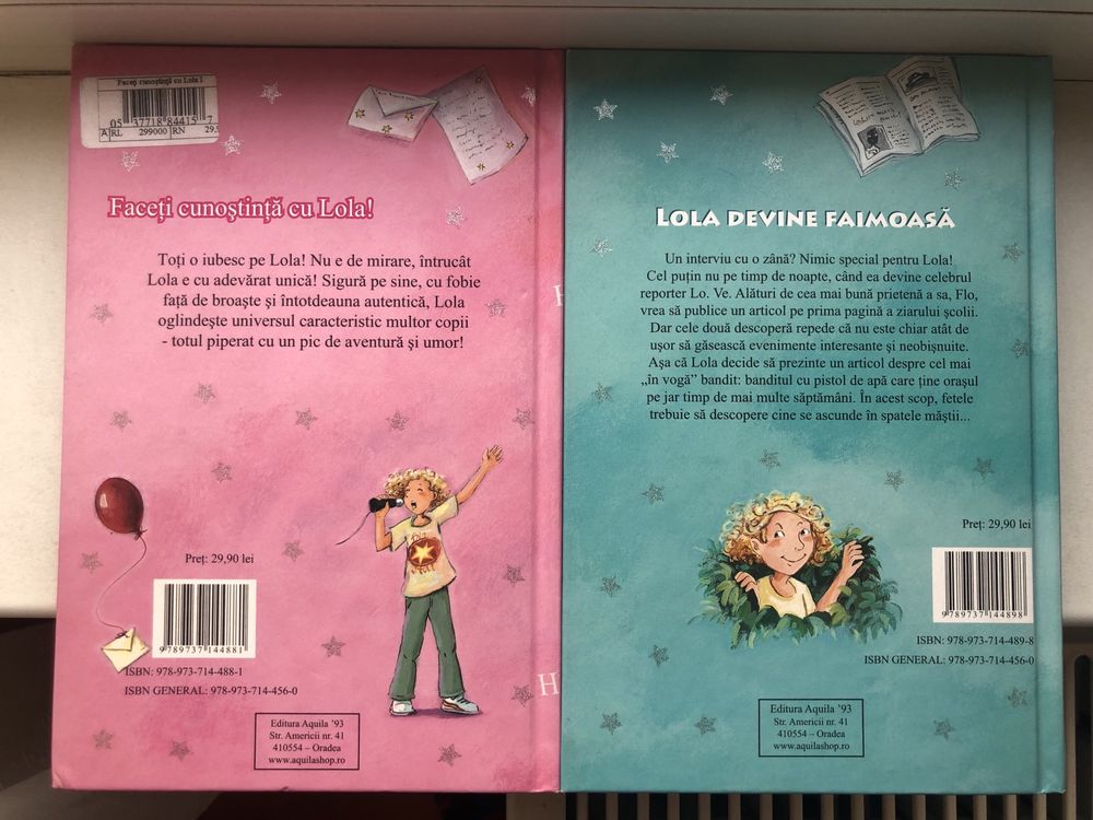 Pachet “Faceti cunostinta cu Lola” & “Lola devine faimoasa”