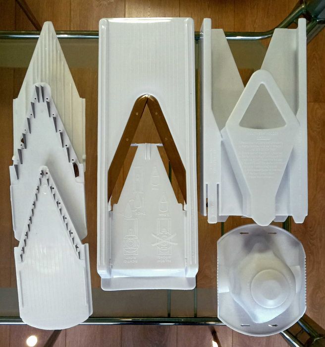 Рендета V- образни.Домакински,нови.От 6 части.