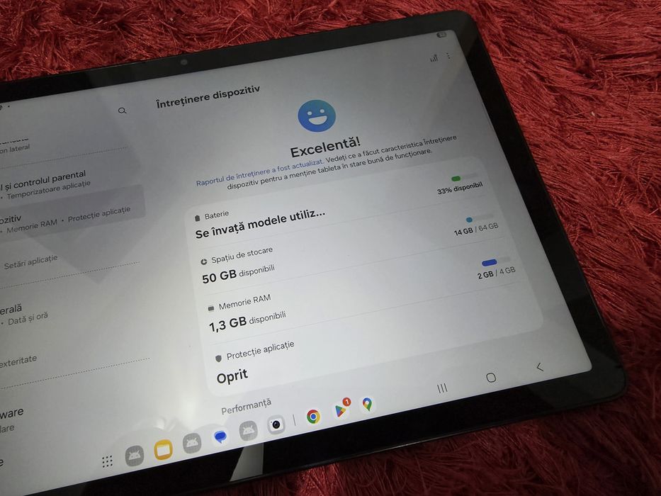 -Samsung Tab A9 Plus, MS-X210, 64Gb, 4Ram, Purple, stare foarte buna,