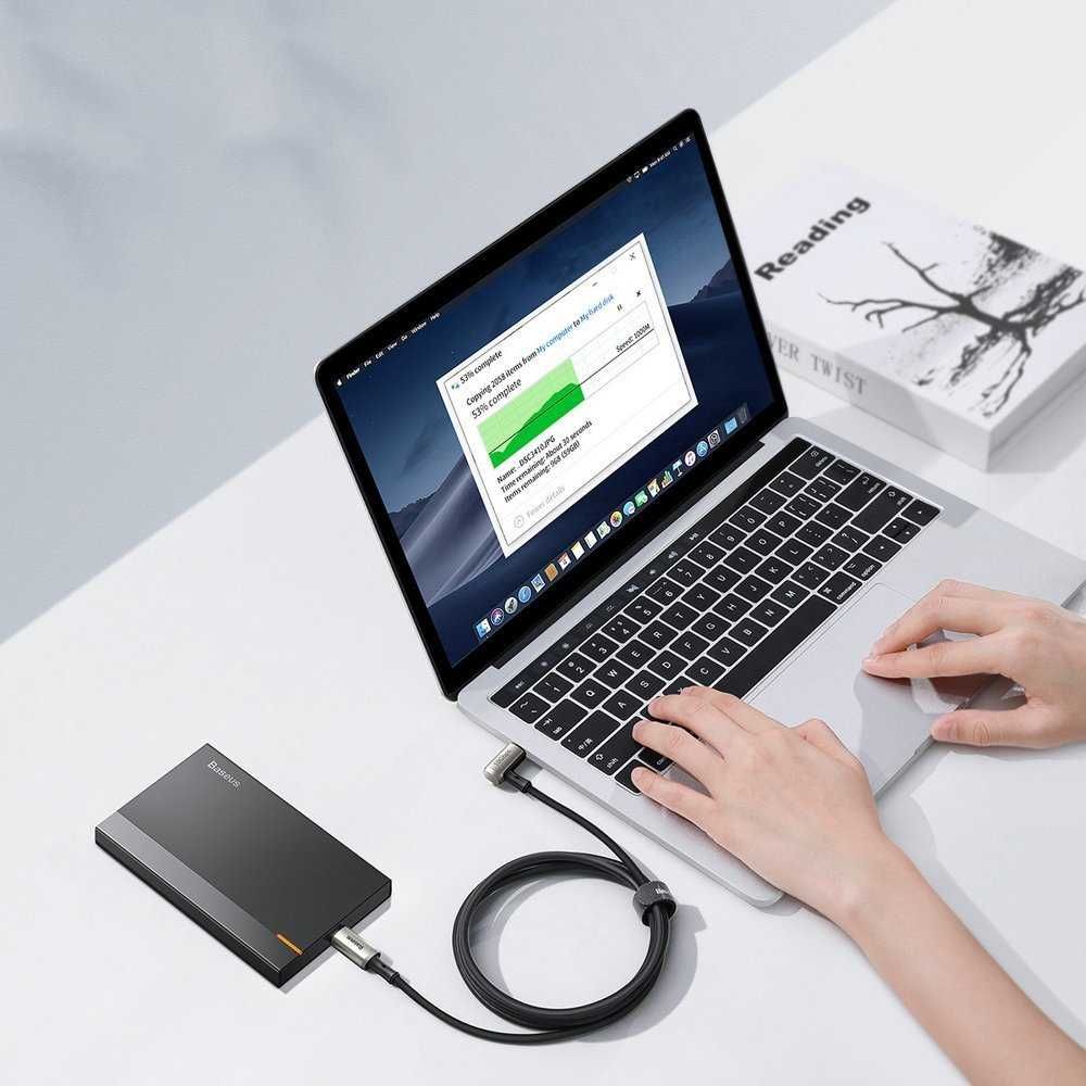 Cablu Baseus Hammer Type-C La Type-C PD Cu VOOC 4K la 60Hz 10Gbps 100w