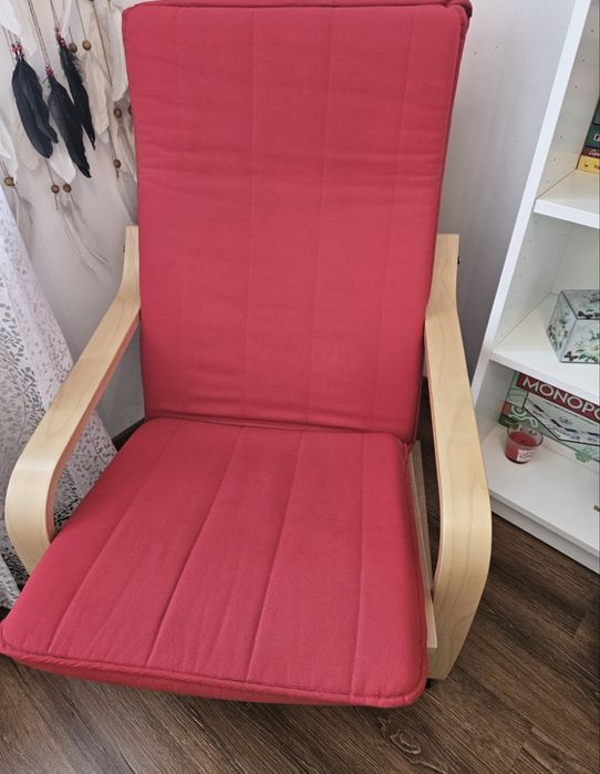 Fotoliu Relax Rosu