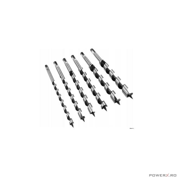 Trusa de burghie pentru lemn 6 piese 10-20mm Verke