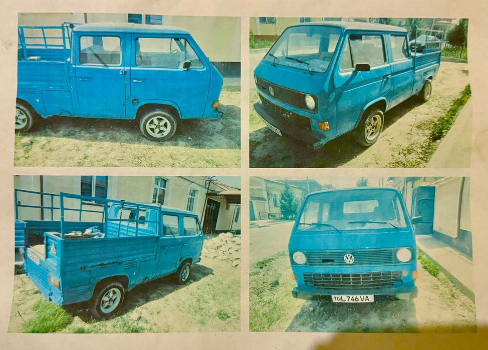 Продам фольксваген т3 пикап