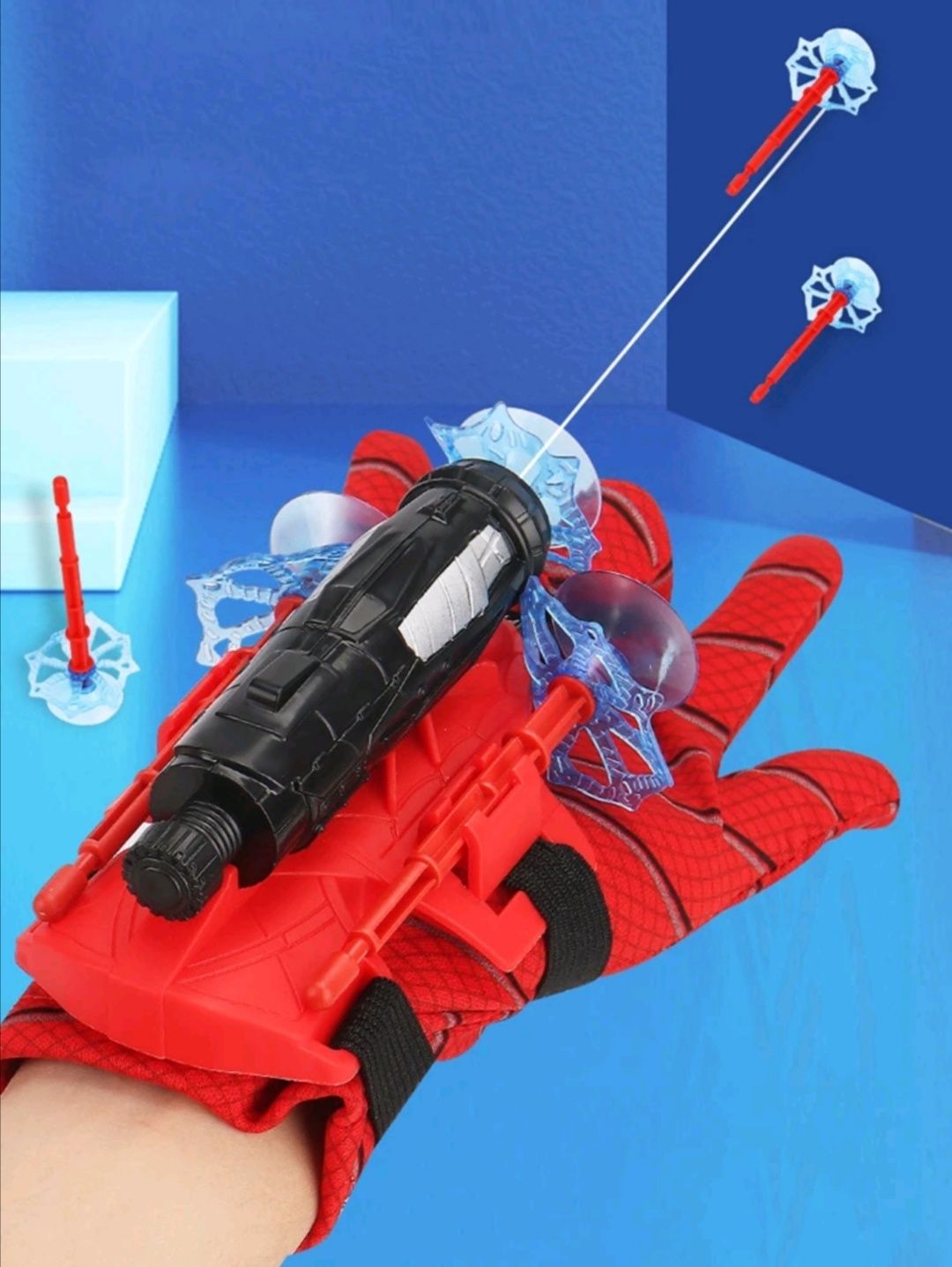 Спайдърмен ръкавица с изстрелване на паяжина