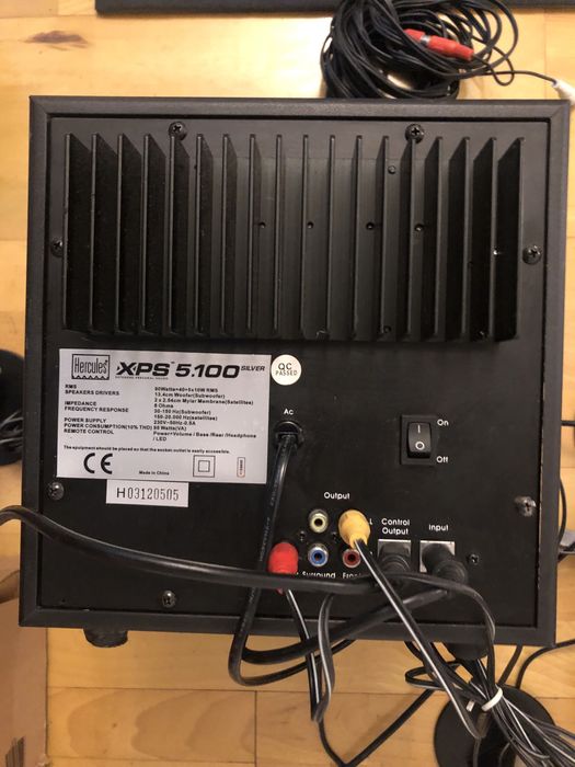 Boxe Hercules active 5.1 surround System