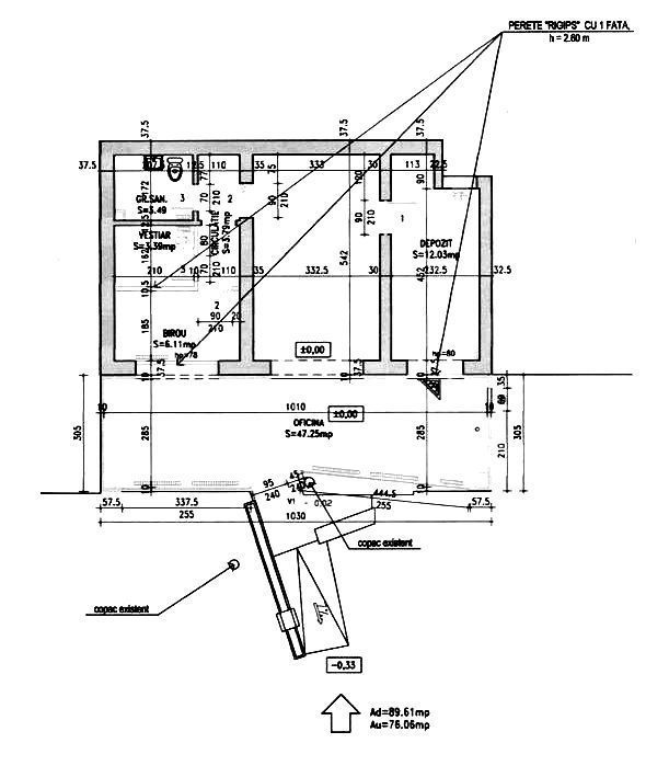 Podu Ros - Piata Nicolina, spatiu comercial de vanzare